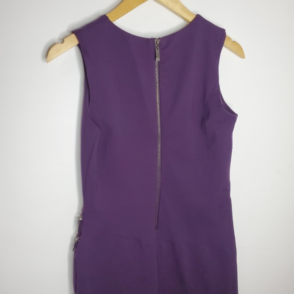 KENNETH COLE REACTION purple zipper dress - Picture 3 of 8